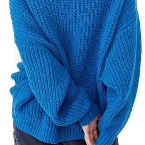 Free people swim too deep turtle neck sweater